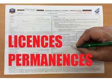 Horaires permanence licences