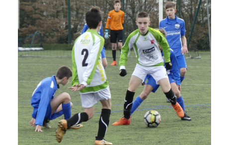 U14 ÉLITE : UNE PETITE VICTOIRE FACE AU POIRÉ 