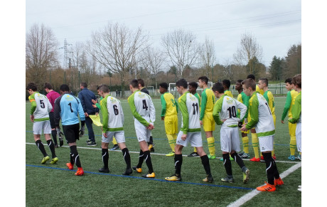 U14 ÉLITE : UNE  BELLE BATAILLE CONTRE LE FC NANTES