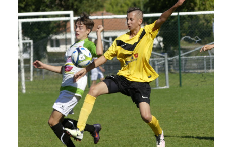 U17 : TROIS VICTOIRES POUR LA CATÉGORIE LE WEEK-END DERNIER