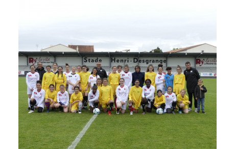 LES U14 FÉMININES SUR L’HONNEUR DE DESGRANGE