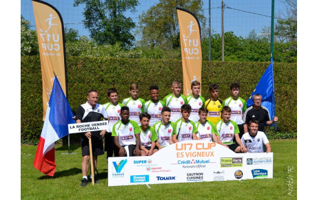 U17 : 7ÈME PLACE AU TOURNOI DE VIGNEUX DE BRETAGNE