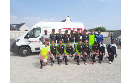 LES U15 ÉLITE  FINALISTES À PLOUGONVELIN PRÈS DE BREST