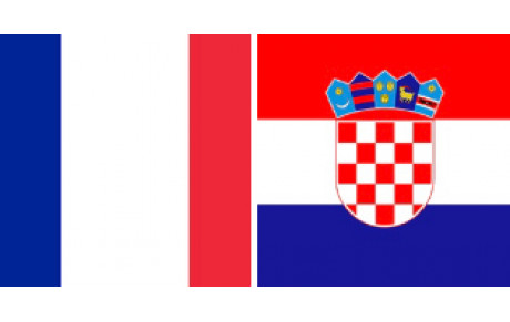 LA FINALE FRANCE - CROATIE À DESGRANGE