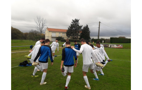 UNE BELLE PRESTATION POUR LES U18 DDS