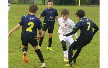 UNE VICTOIRE ET UNE DÉFAITE POUR LES DEUX ÉQUIPES U11