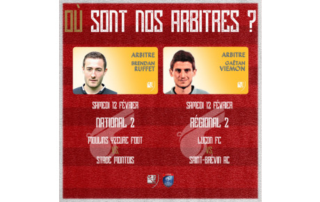 Où sont nos arbitres ?