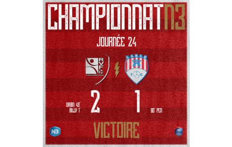 J24 : La Roche VF 2-1 Sablé FC