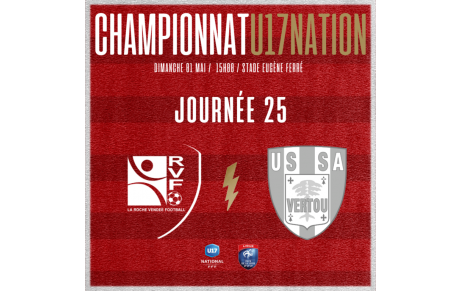 Un derby déterminant pour nos U17 ! 